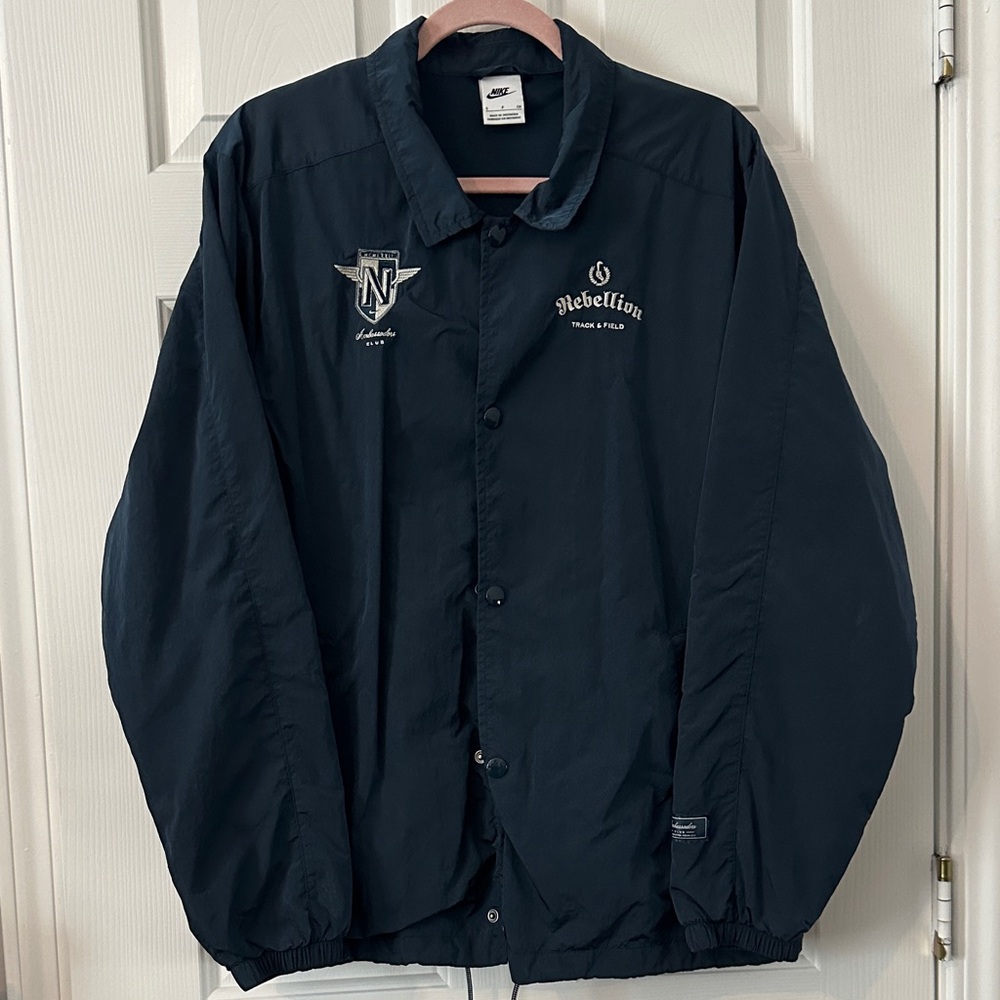 Nike Rebellion Men's Navy Lightweight Jacket